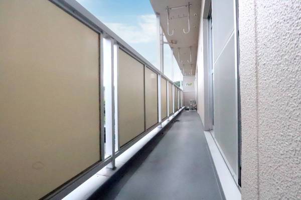 バルコニー　ビレッジハウスの同一物件・同一タイプの間取りの写真です