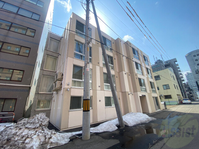 建物外観　札幌市中央区南一条西「ｂｍｏｎｔａｇｎｅ」