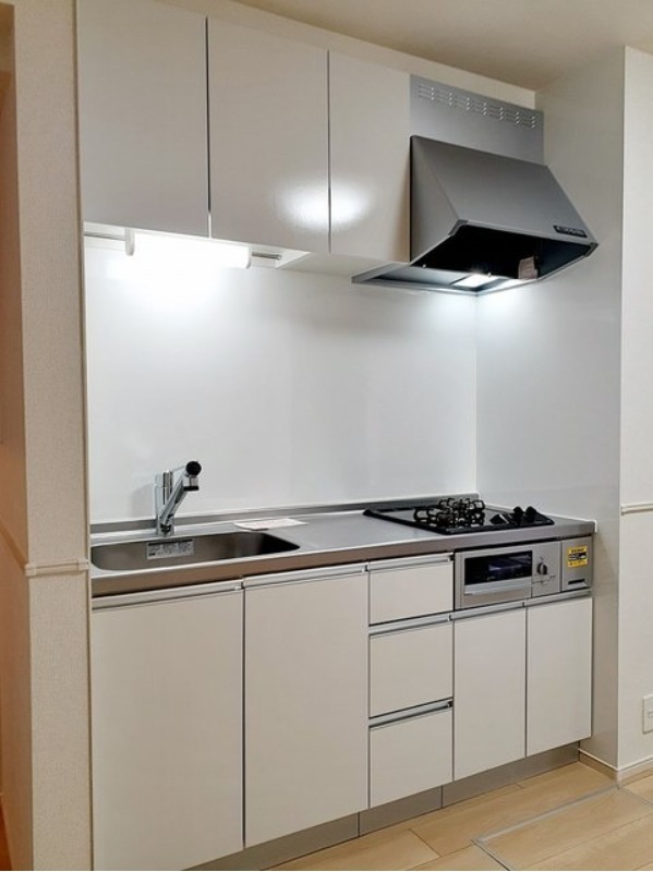 キッチン　図面と現状に相違がある場合には現状を優先