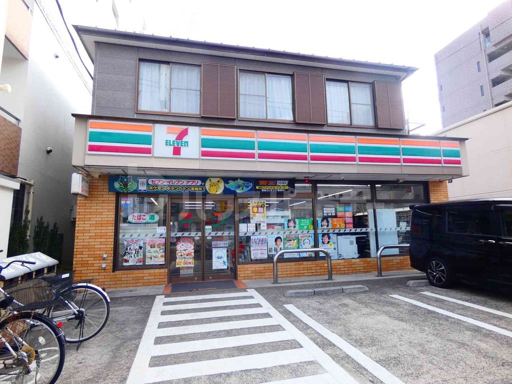 コンビニ　セブンイレブン松戸郵便局前店（コンビニ）まで200m
