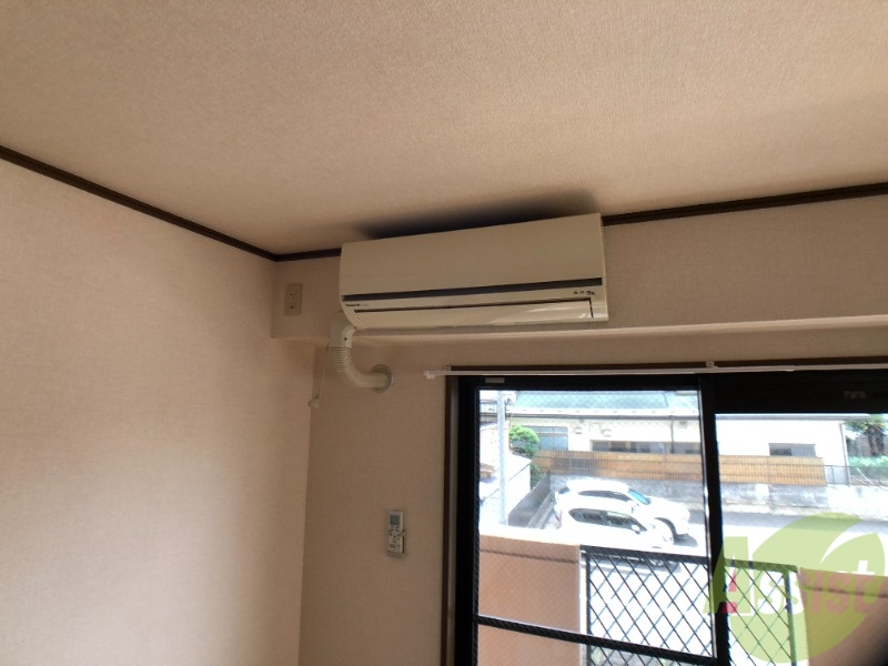 その他設備　エアコンが設置されているので、入居日から利用できます。