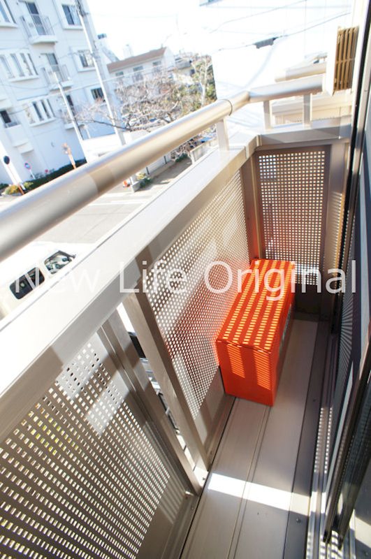 バルコニー　開放感のある風通しの良いバルコニー。