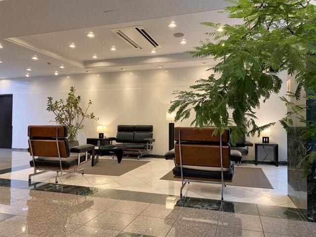 ロビー　毎日通るロビーはこのようになっています