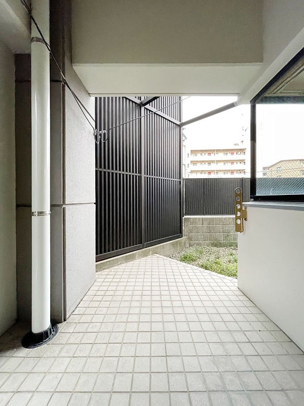 バルコニー　バルコニーがあります