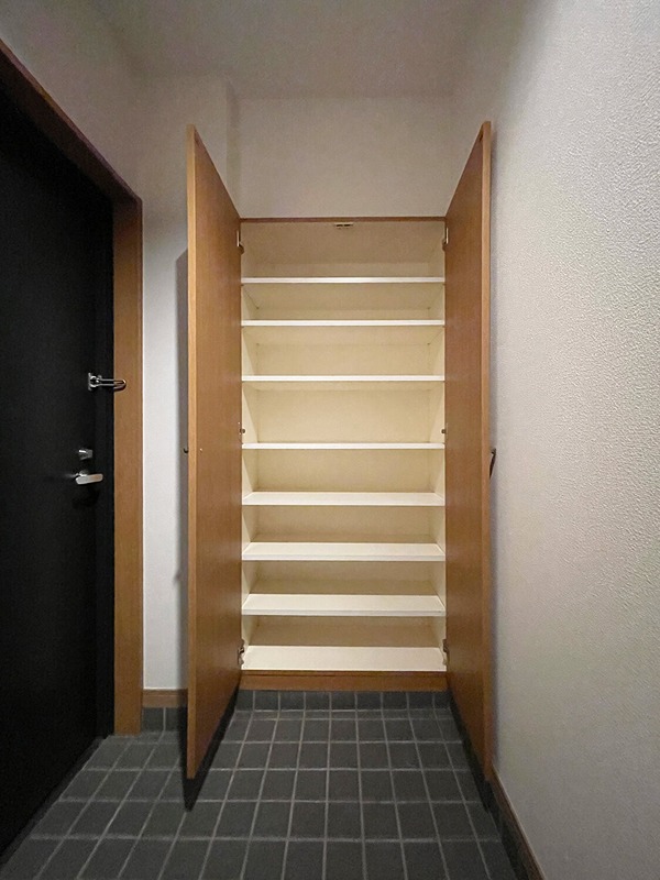 収納　十分な収納スペースがあります