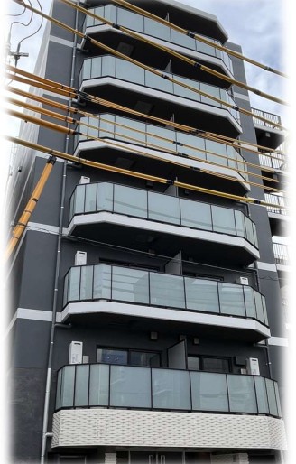 建物外観　最新の技術や設備を採用した築浅マンションで快適な生活を。
