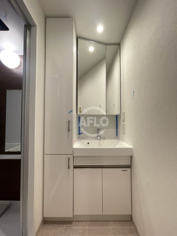 洗面設備　ジオエント新町　洗面所