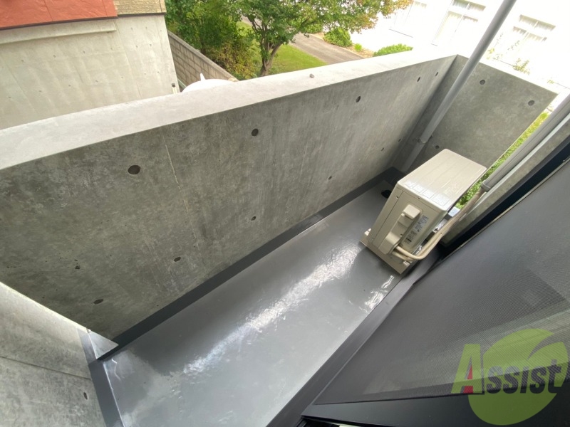 バルコニー　バルコニーです。洗濯物を干したり一息ついたりできますね！