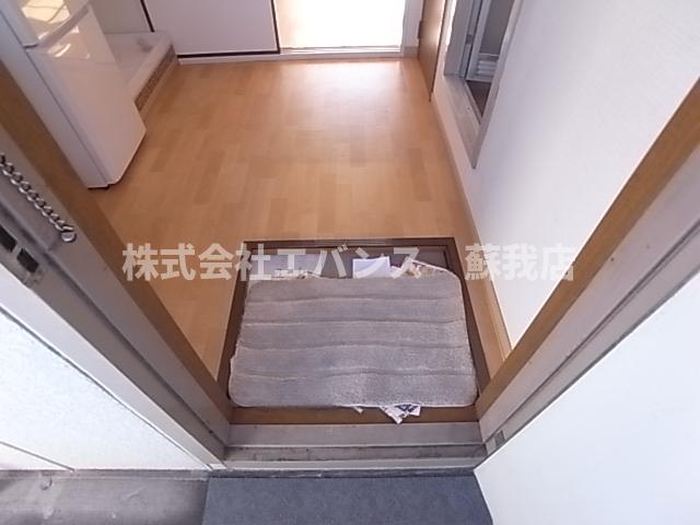 玄関　ゆったりとした玄関です