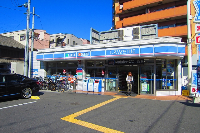 コンビニ　ローソン 粉浜西一丁目店（コンビニ）まで347m