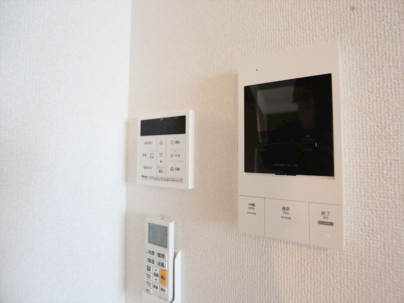 セキュリティ　ＴＶモニター付インターホン　同仕様写真
