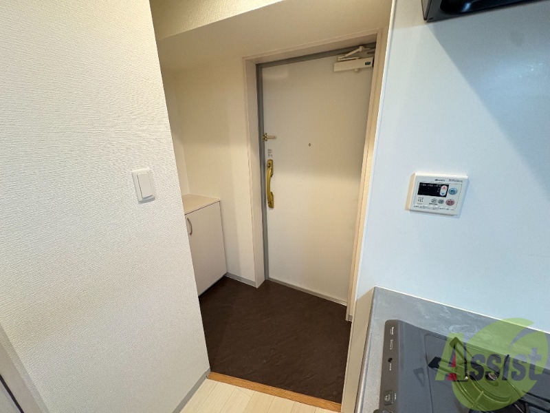 玄関　ゆとりある設計で、お客様を心地よく迎える玄関口。