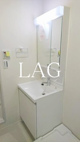 洗面設備　洗面台です。
