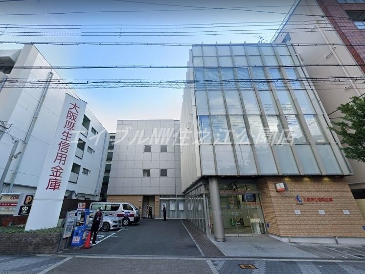 銀行　大阪厚生信用金庫西田辺支店（銀行）まで1512m