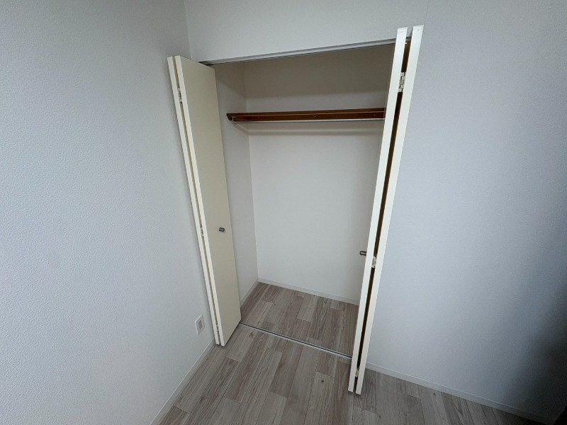 収納　クローゼットがありました。お洋服や荷物はここへ