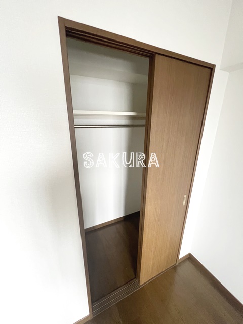 収納　お荷物の多い方でも安心のクローゼット付き♪