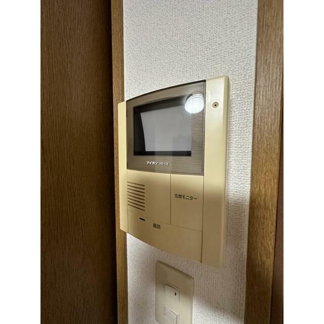 セキュリティ　モニター付きインターホンでセキュリティもバッチリ☆