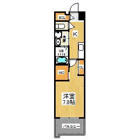 ウィングス八幡駅前の間取り