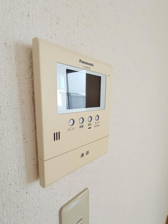 セキュリティ　TVモニターホンでお客様のお顔も見えて安心です！
