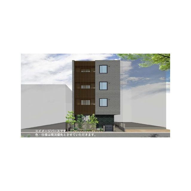 建物外観　完成予定パース