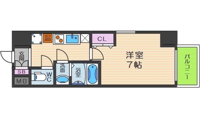 エイトドームシティの間取り写真