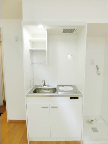 キッチン　お掃除しやすい人気のIHコンロ♪
