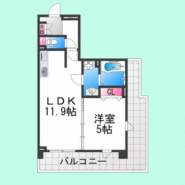 プレステージ11番館の間取り写真
