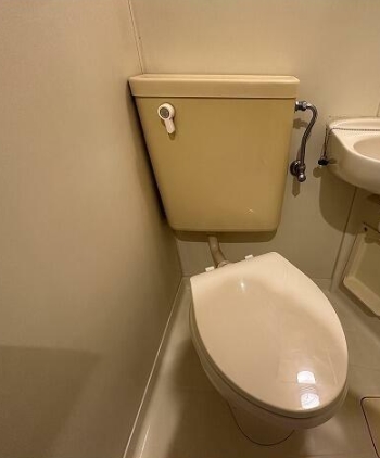 京急本線 八丁畷駅 徒歩13分 4階建 築39年のトイレ写真