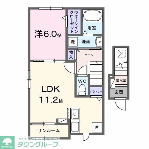 サニーコート IIの間取り写真