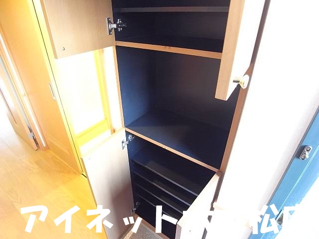 玄関　玄関収納もたっぷりでいいですね。