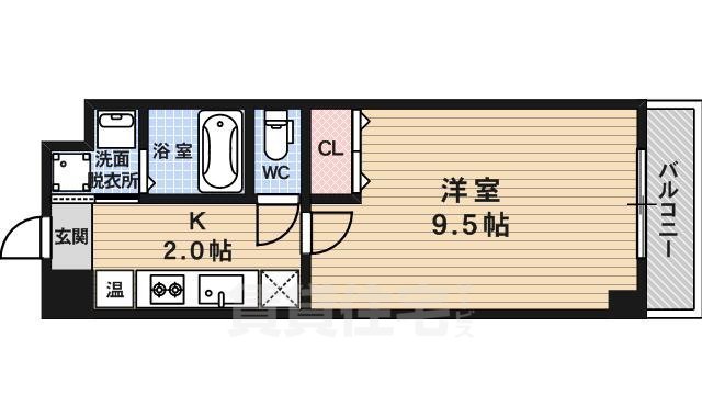 グランステージ京都四条の間取り写真