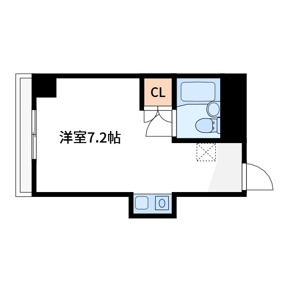 都営新宿線 一之江駅 徒歩8分 4階建 築37年の間取り写真