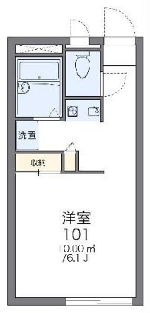 レオパレスFLOWERHILLIIの間取り写真
