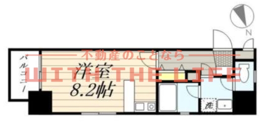 ロマネスク通町第2の間取り写真