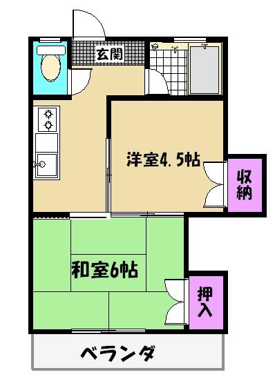 フジパレス21の間取り写真