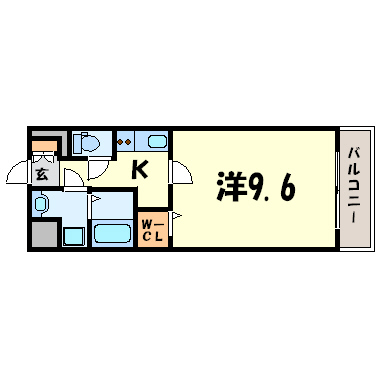 レフィナードの間取り写真