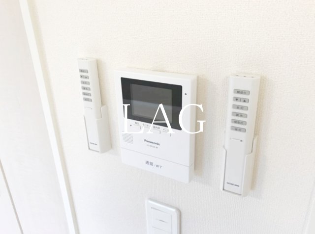 セキュリティ　モニター付きインターフォンです。