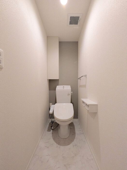 トイレ　ゆったりとした空間のトイレです