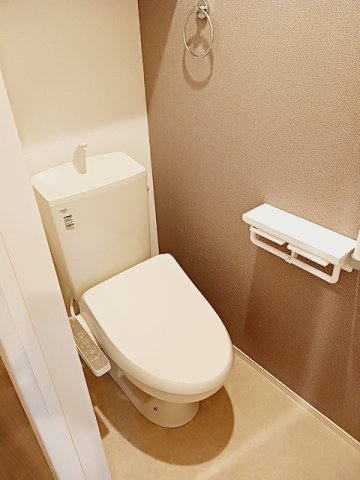 トイレ　ゆったりとした空間のトイレです