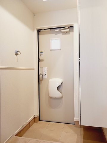 玄関　ゆったりとした玄関です