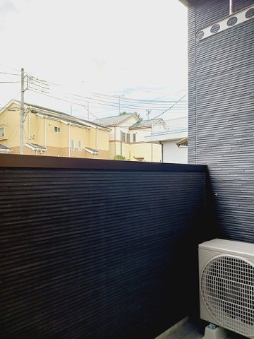 バルコニー　バルコニー付きです