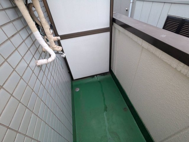 バルコニー　落ち着いた時間を過ごせるバルコニーです