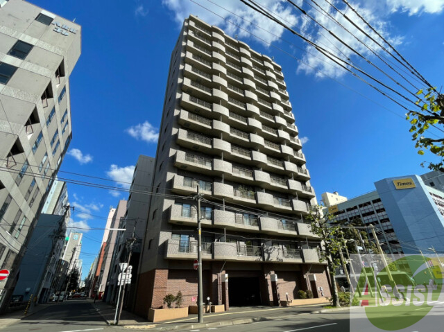 建物外観　札幌市中央区南４条西「ティアラ資生館」