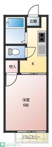 ＪＲ東海道本線 茅ケ崎駅 徒歩10分 2階建 築37年の間取り写真