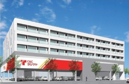 建物外観　オートロックのマンション