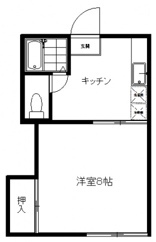 桜井荘の間取り