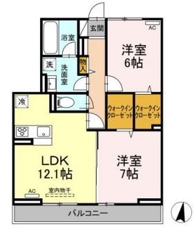 D-residence西町の間取り