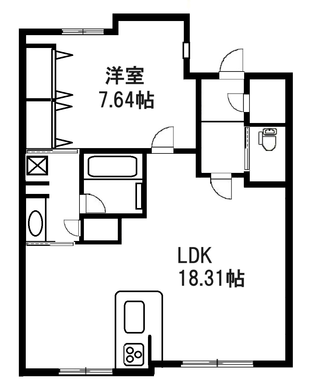 アクアサージュ大手町の間取り