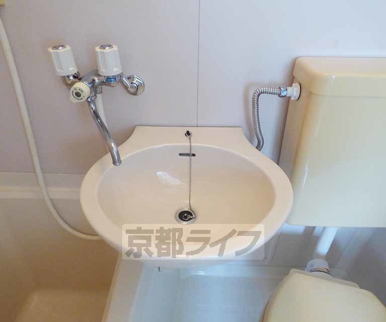 洗面設備　洗顔はこちらで