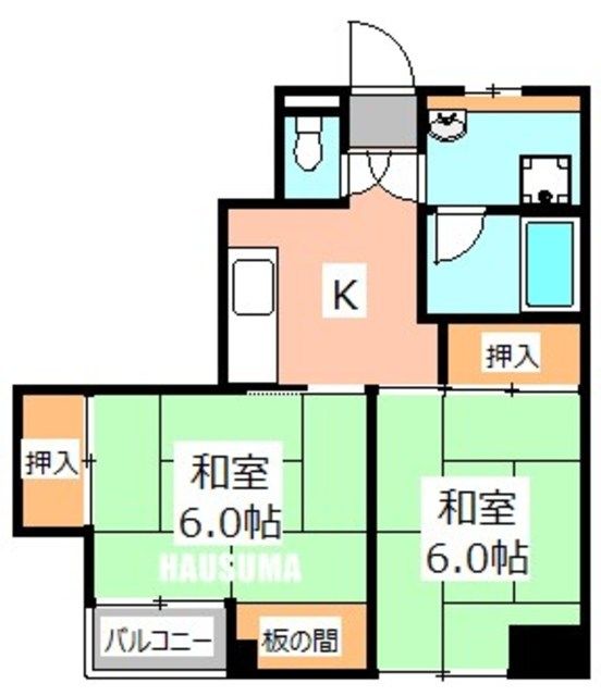 山本屋ビルの間取り